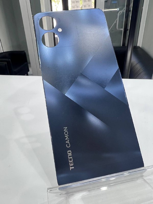 Tecno camon 19 neo  задняя крышка черная оригинал с разбора