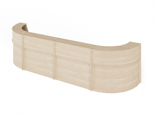 РРП7-10-44 Симметричный двойной ресепшн узкий 4400х1000х1150