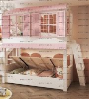 Кровать двухъярусная, Кровать-домик Felicia Village