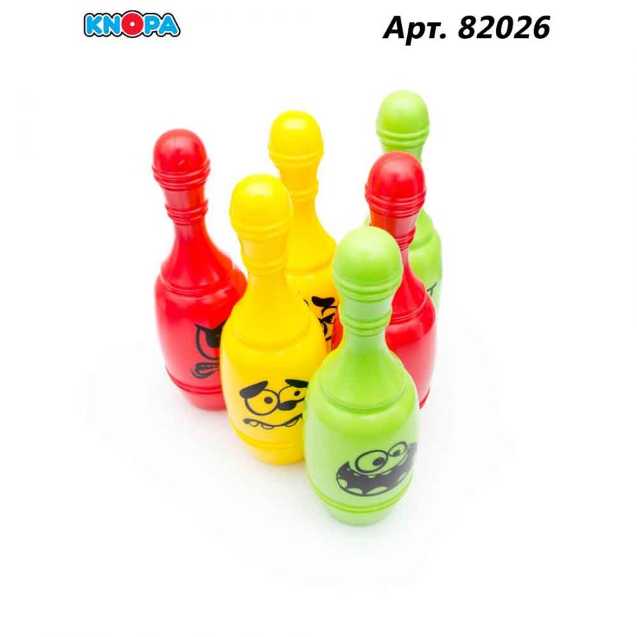 Набор "Прикольные кегли" малые КНОПА