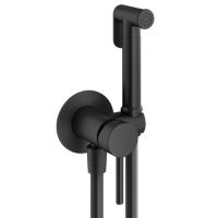 Гигиенический душ со смесителем Plumberia Selection IXO XO2000BO душ и держатель из металла шланг PVC 1250 мм схема 11