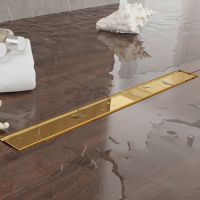 Трап душевой в пол Plumberia Selection PS LINEAR PSL80 6x80 схема 7