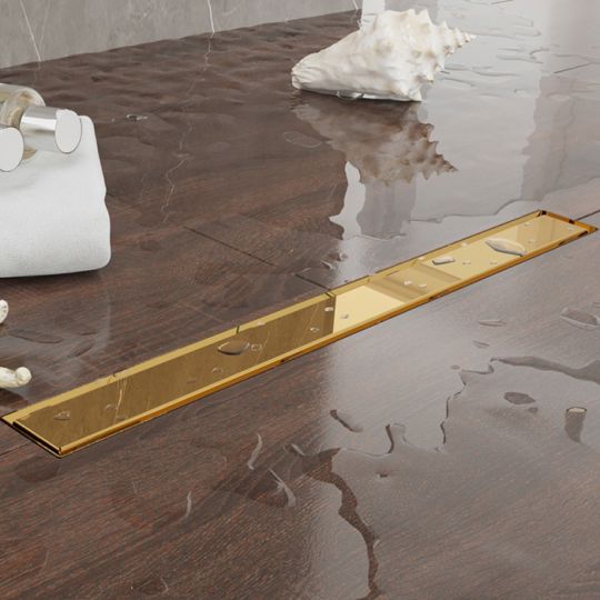 Душевой трап Plumberia Selection PS LINEAR PSL90MT 6x90 схема 4