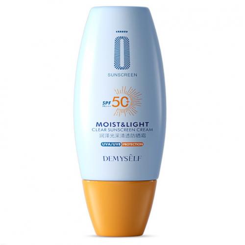 Солнцезащитный крем Moist & Light Clear Sunscreen Cream SPF 50 30мл оптом