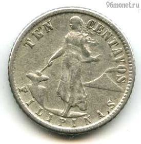 Филиппины 10 сентаво 1944 D
