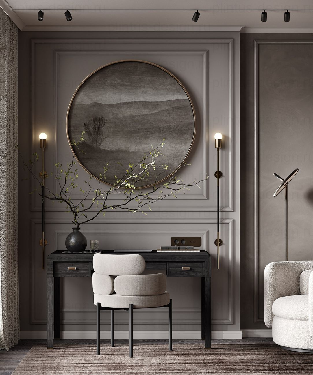 PX029 Cosca плинтус экополимер, 70х19, 2000 мм