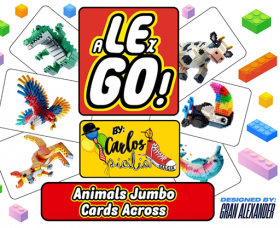 JUMBO ACROSS CARD aLExGO! by Carlos Sicilia