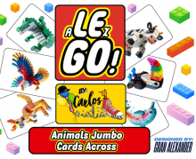 JUMBO ACROSS CARD aLExGO! by Carlos Sicilia
