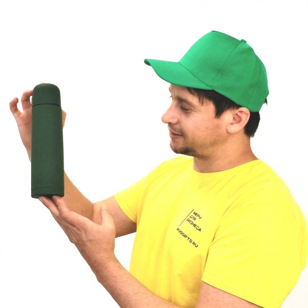 Термос Soft зеленый