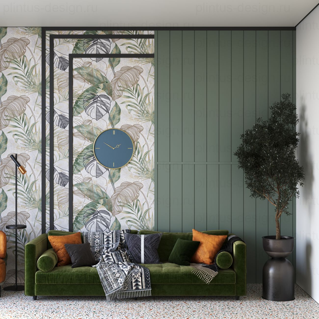 MX052 Молдинг экополимер, 49х12, 2000 мм