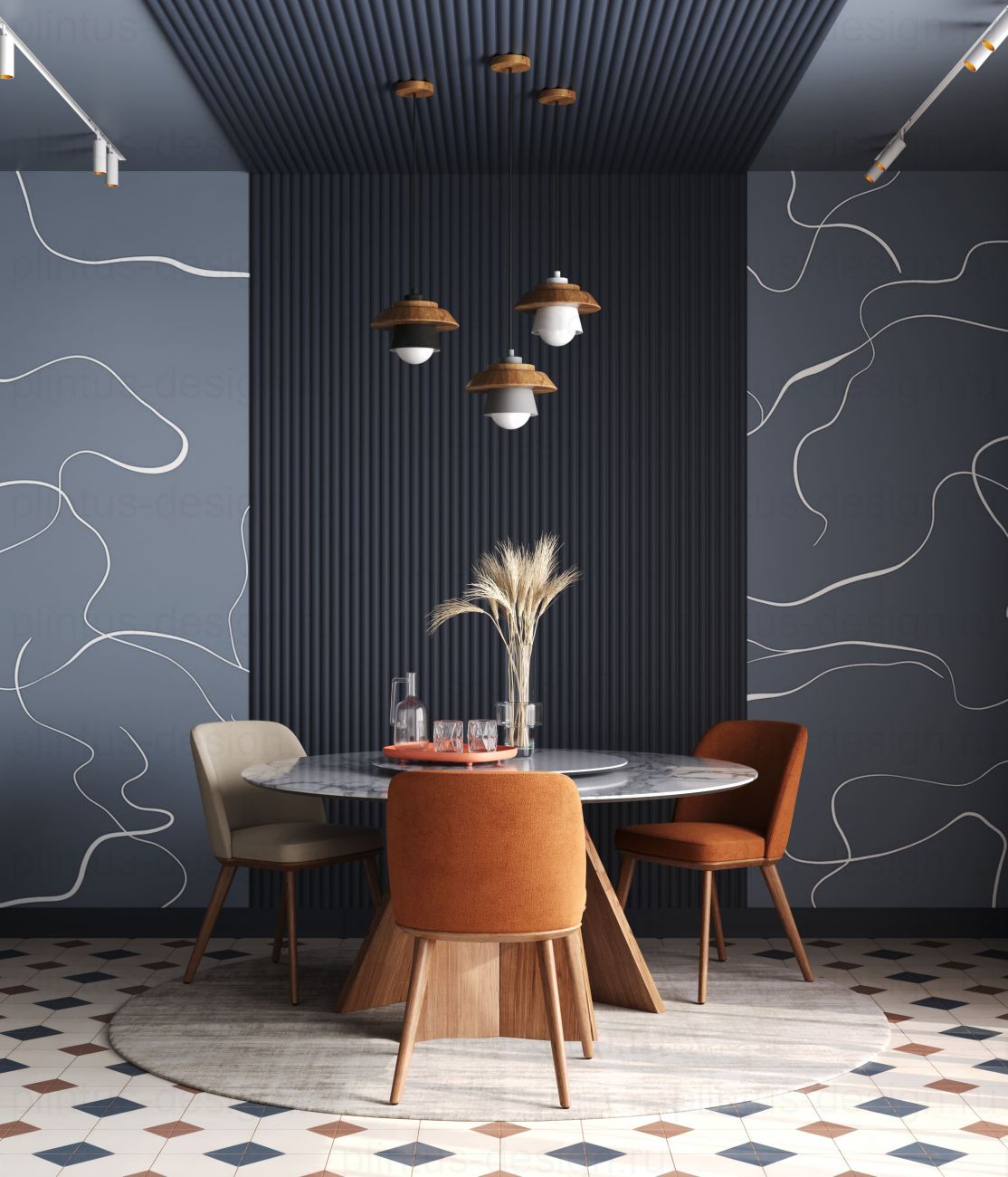 MF006 Молдинг финишный экополимер, 35х12, 2800 мм