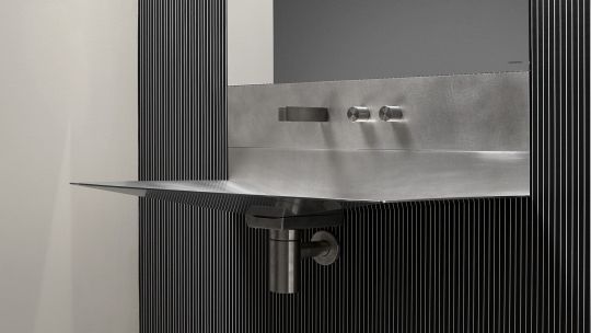 Раковина подвесная из нержавеющей стали Antonio Lupi Lavabi Lavandino 72x44,5 схема 3 Раковина подвесная из нержавеющей стали Antonio Lupi Lavabi Lavandino 72x44,5 схема 3