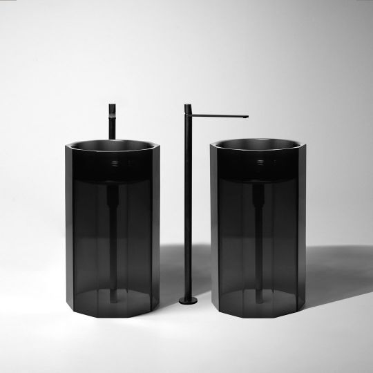 Раковина Antonio Lupi Lavabi Vitreo 50х50 схема 8