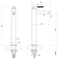 схема Gessi Ingranaggio 63504.031