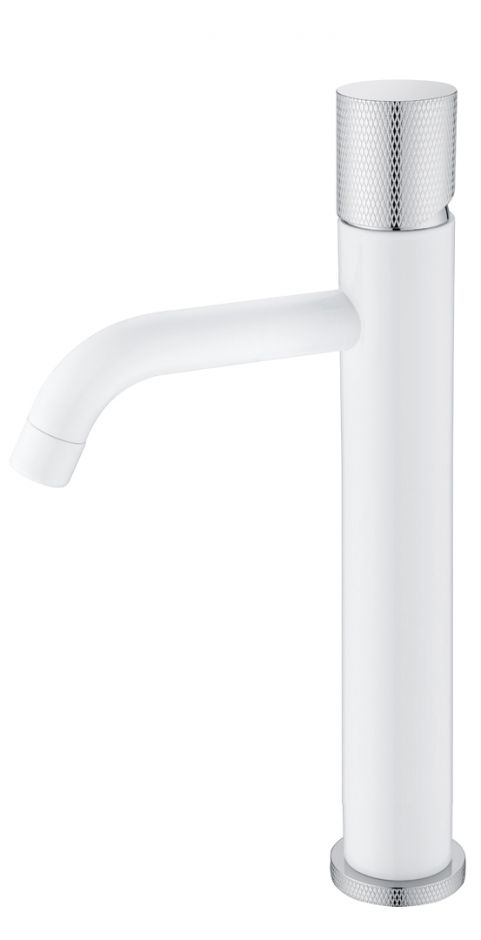 Однорычажный смеситель на горизонтальную поверхность для раковины Boheme Stick 122 ФОТО