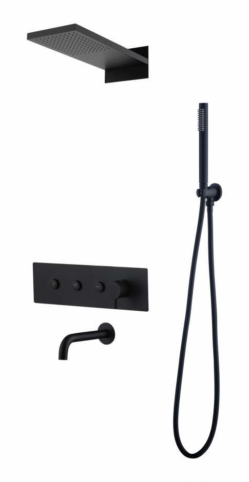 Встроенная душевая система с изливом Boheme Fusion 130-2