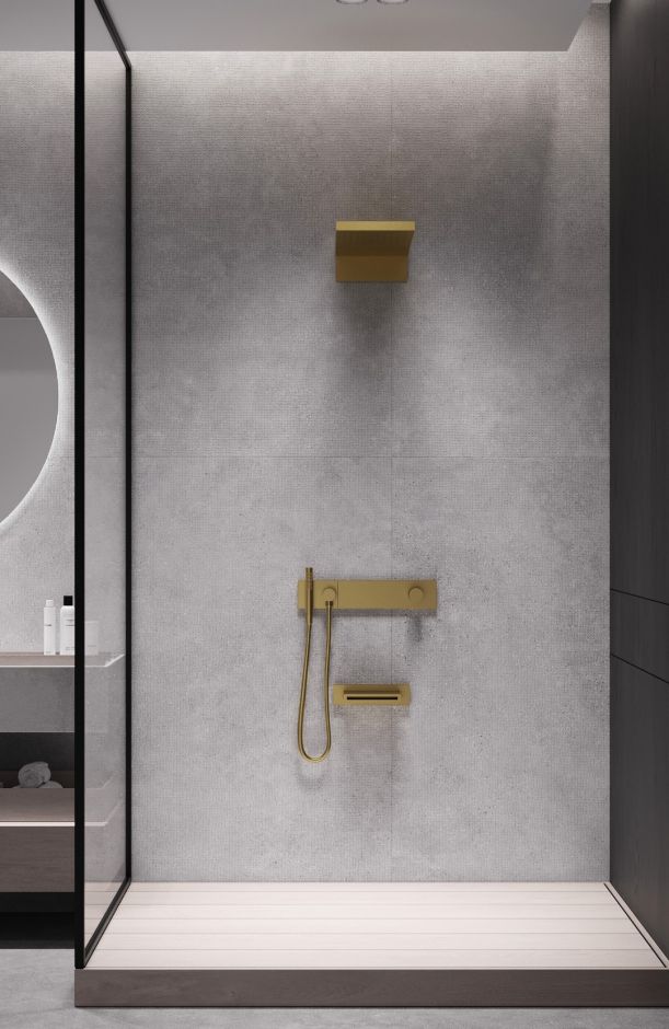 Встроенная душевая система 55х45х140 см Boheme ZODIAC 132-2 ФОТО