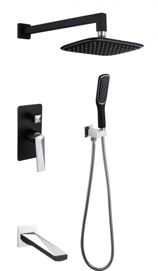 Однорычажный встраиваемый смеситель для душа Boheme Venturo 374-2 ФОТО