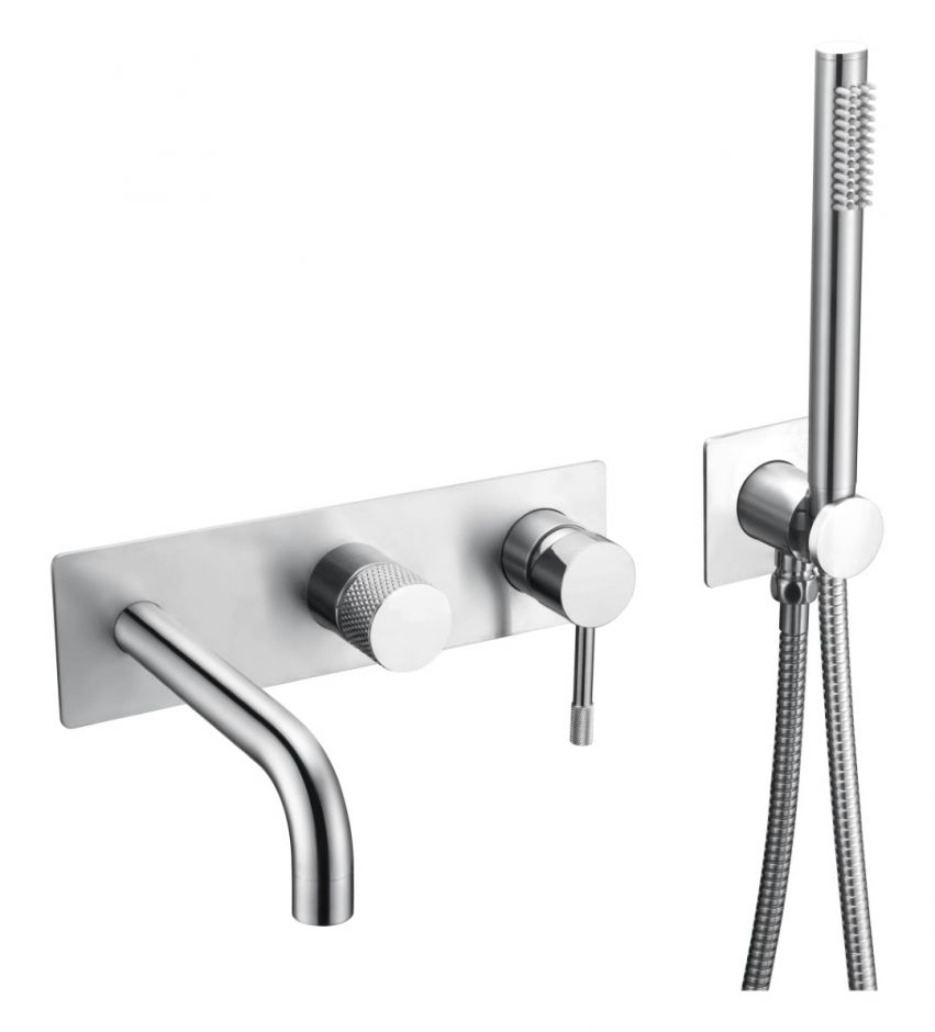 Однорычажный встраиваемый смеситель для ванны Boheme Uno 464 ФОТО