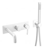 Однорычажный встраиваемый смеситель для ванны Boheme Uno 464 схема 6