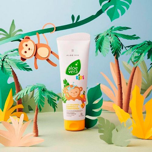 Средство для купания 3 в 1 для детей Aloe Vera Kids