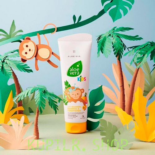 Средство для купания 3 в 1 для детей Aloe Vera Kids