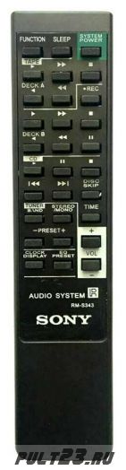 SONY RM-S343, HCD-C33