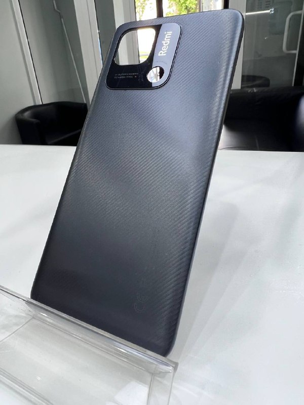 XIAOMI REDMI 10C Задняя Крышка черный оригинал ( снятая)