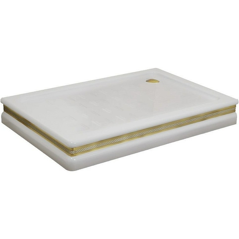 Изображение Душевой поддон из стеклокомпозита Migliore 122х82 DX 27605