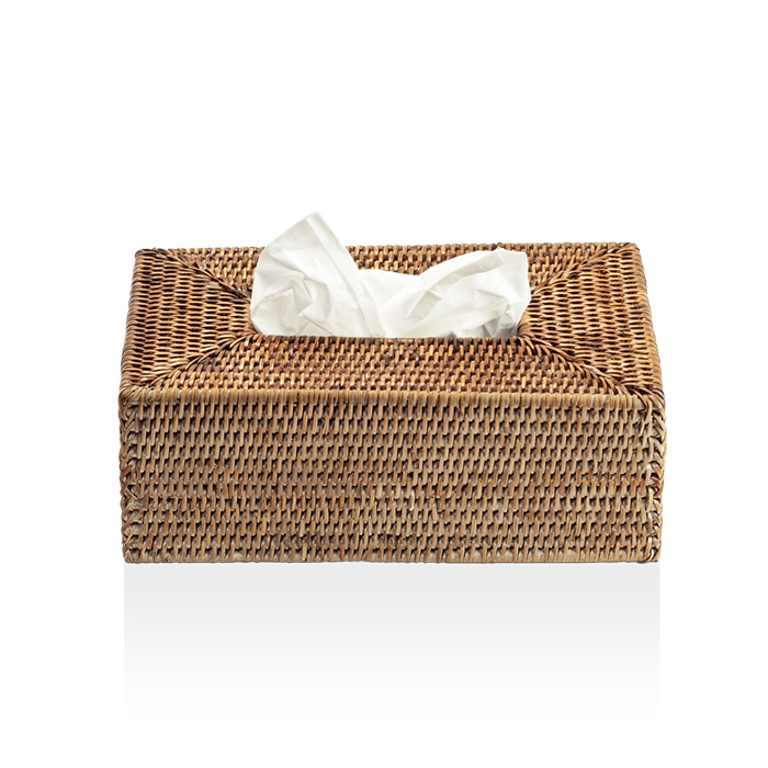 Изображение Диспенсер для бумажных полотенец Decor Walther Basket ротанг темный 09229