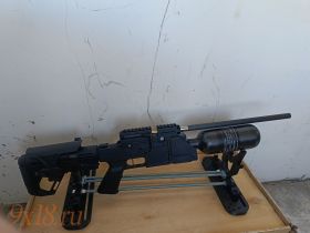 КОМИССИОННАЯ МОДИФИЦИРОВАННАЯ Винтовка пневматическая PCP "KRAL Puncher Jumbo 500" - Крал Панчер Джамбо НП-500 калибр 9 мм