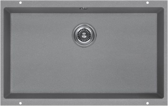 Мойка кухонная Kuchenstern UNDER 80 Ku-Granit 10310 73х46 см схема 6