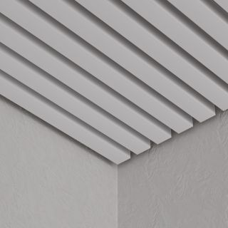 Кубообразный реечный потолок Кубота 40/30 белый матовый