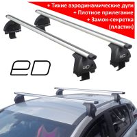 Багажник на крышу Haval Jolion (без рейлингов), ED, аэродинамические дуги