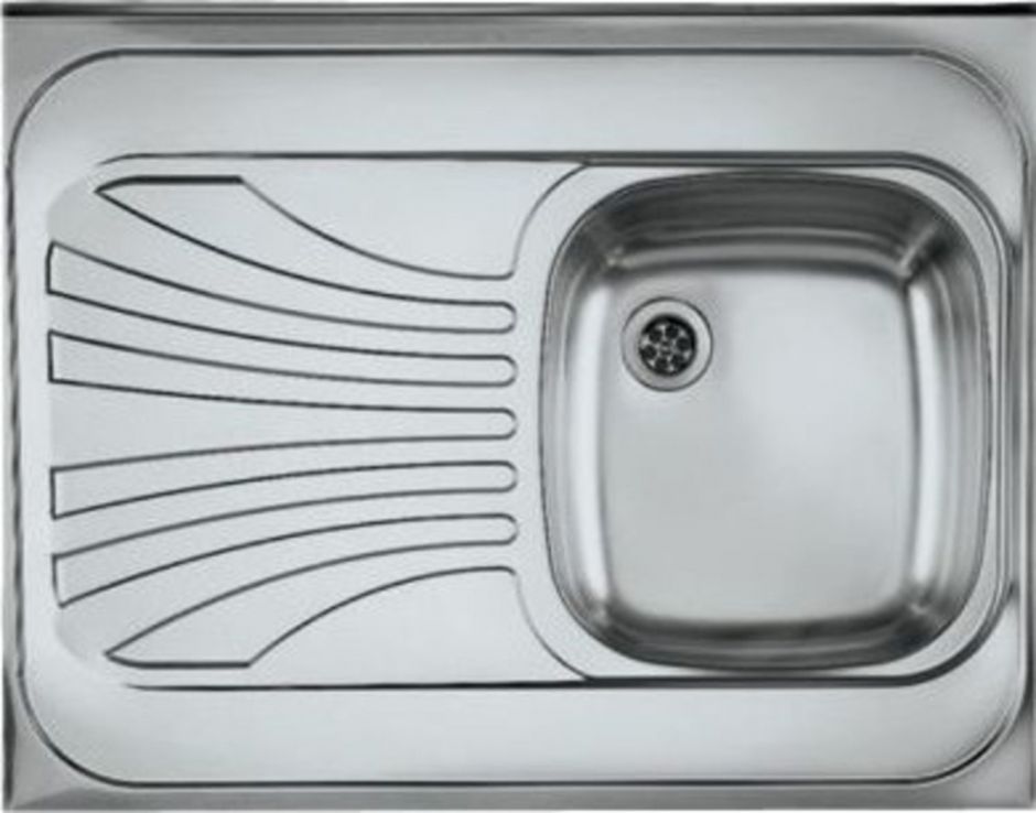 Изображение Мойка для кухни Alveus GENESIS PRIMAL 010D-NNI-60 без выпуска и сифона 80х60 см