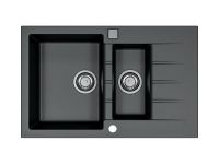 Мойка для кухни Alveus GRANITAL CADIT 70 в компл с сифоном 79х50 см схема 9