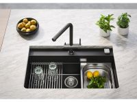 Мойка для кухни Alveus GRANITAL ATROX 40 в комплекте с сифоном 79х50 см схема 15