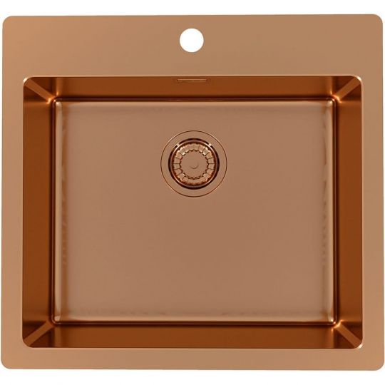 Мойка для кухни Alveus PURE MONARCH 70 new с выпуском без сифона 56,5х52,5 см схема 2