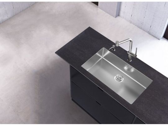 Мойка для кухни Alveus NOX 60 BRS с интегрированным сифоном 74х44х20 см схема 3