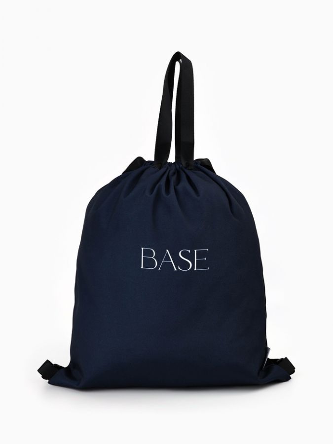 Мешок для обуви "Base", цвет графит, два вида ручек, 41х31 см
