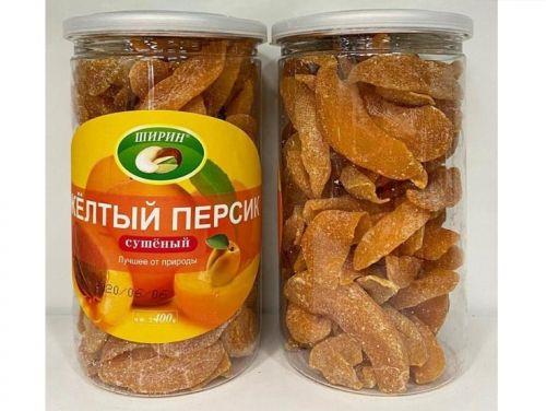 Персик сушеный натуральный в банке 400гр