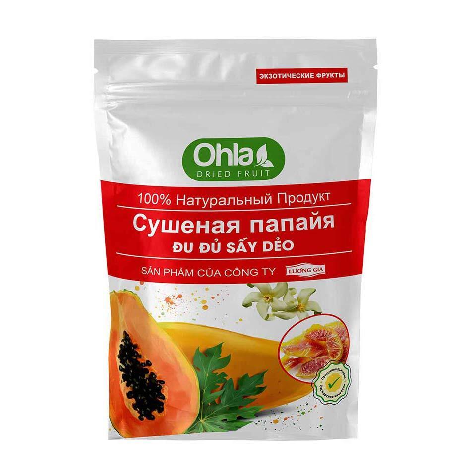 Папайя сушеная натуральная "Ohla" 500гр