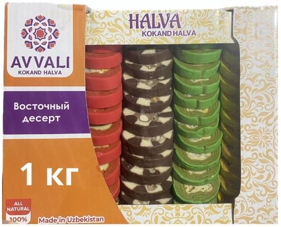 Халва "Ассорти-Рулет" Узбекская, Самарканд уп-1кг