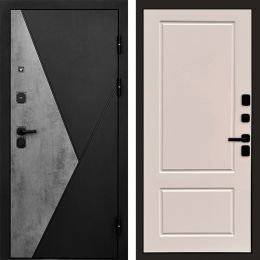 Входная дверь Termo-door Матрикс Бетон - Марсель Слоновая кость