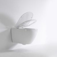 Белый подвесной унитаз TECESpring R со смывом Tornado и сиденьем микролифт 9700998 схема 6