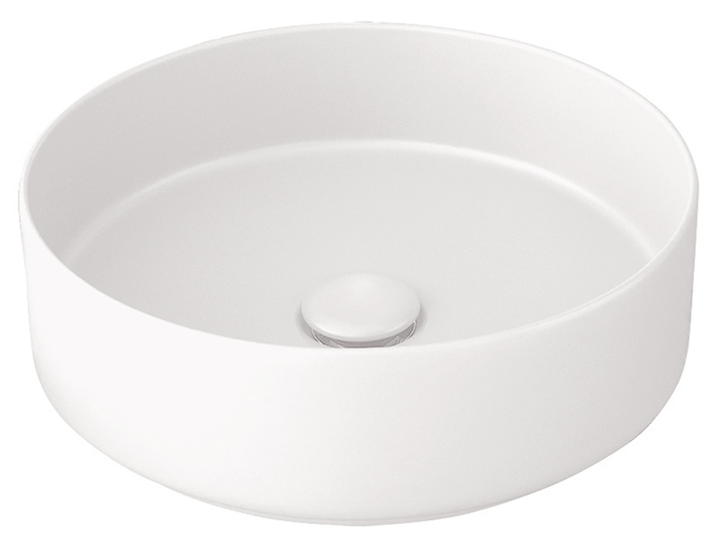 Cielo Shui Comfort раковина 440х430х130 мм, накладная/подвесная, без отверстия для смесителя, без перелива