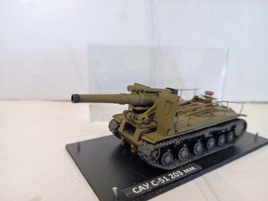 САУ  С-51 203 мм  (1/72)