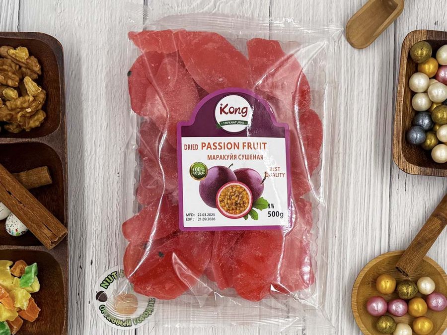 Маракуйя сушеная (цукаты) 500гр