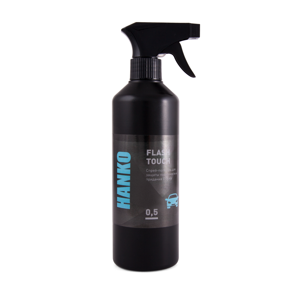 Hanko FLASH TOUCH Спрей-полироль для защиты поверхности и придания блеска, 500гр.