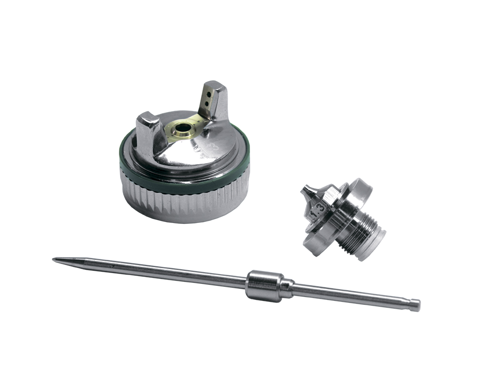 Jeta PRO NK JP4000 HVLP Ремонтные наборы для краскораспылителей (головка с крышкой, сопло, игла 1,3мм. и 1,4 мм. для JP4000 HVLP)